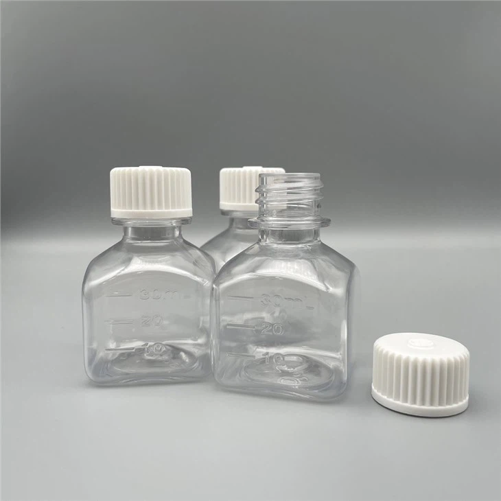 بطری معرف پلاستیکی پیچ آزمایشگاهی شیشه ای فروش عمده فروشی