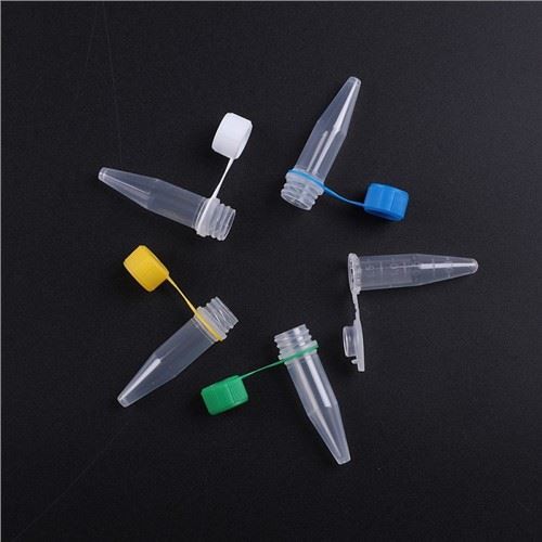 لوله میکرو سانتریفیوژ درپوش پیچ 1.5 میلی لیتری