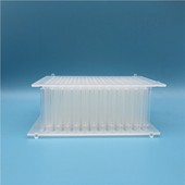 Transparent DNA RNA Free Plasticware 96 نکات مغناطیسی شانه